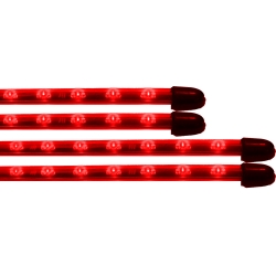 FLEXIBLE LED UNDER CAR KIT RED