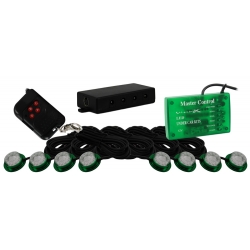 Tantrum LED Strobe And Rock Light Kit Green