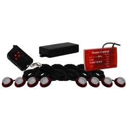 Tantrum LED Strobe and Rock Light Kit Red