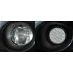 02-10 Dodge OEM Fog Light Replacement Mounting Kit With 1,600 Lumen, 4" LED Lights