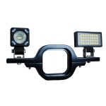 SOLSTICE SOLO TRAILER HITCH MOUNT FOR 2 LIGHTS