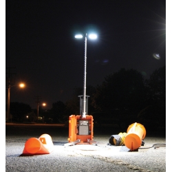 Incident Portable LED Light Tower Response Case - 4 Solo Lights