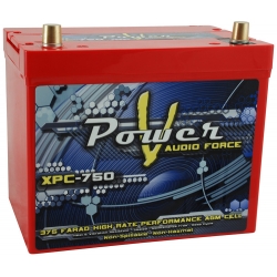 75 AMP HOUR VPOWER AGM SEALED 12 VOLT POWER CELL BATTERY