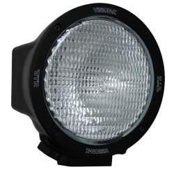 6.7" ROUND BLACK 50 WATT HID FLOOD BEAM LAMP