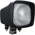 6" X 6" SQUARE BLACK 50 WATT HID FLOOD BEAM LAMP