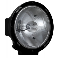 8.7" ROUND BLACK 50 WATT HID SPOT BEAM LAMP