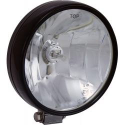 6" BLACK 100 WATT HALOGEN OFF ROAD LAMP EURO BEAM LAMP