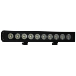 20" REFLEX LED BAR BLACK TEN 10-WATT LED'S 35° WIDE BEAM