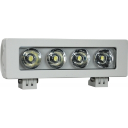 9" REFLEX LED BAR WHITE FOUR 10-WATT LED'S 10° NARROW BEAM