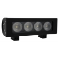 9" REFLEX LED BAR BLACK FOUR 10-WATT LED'S 35° WIDE BEAM