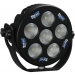 6" ROUND SOLSTICE BLACK SIX 10-WATT LED 35° WIDE BEAM LAMP