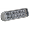 8" XMITTER LED BAR WHITE TWELVE 3-WATT LED'S EURO BEAM