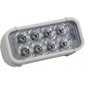 6" XMITTER LED BAR WHITE EIGHT 3-WATT LED'S EURO BEAM