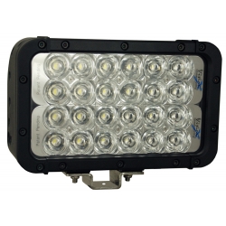 8" XMITTER ELITE DOUBLE LED BAR BLACK 24 3-WATT LED'S EURO