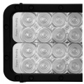 6" XMITTER ELITE DOUBLE LED BAR BLACK 16 3-WATT LED'S EURO