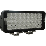 11" XMITTER PRIME DOUBLE STACK LED BAR BLACK THIRTY SIX 3-WATT LED'S 40 DEGREE WIDE BEAM