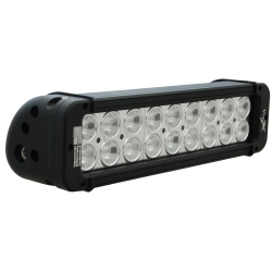 11" XMITTER PRIME XTREME LED BAR BLACK EIGHTEEN 6-WATT LED'S 10 DEGREE NARROW BEAM