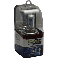 H4 55/60 WATT DOT APPROVED SUPERWHITE SINGLE BULB