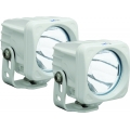 OPTIMUS SQUARE WHITE 1 10W LED 10� NARROW KIT OF 2 LIGHTS