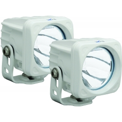 OPTIMUS SQUARE WHITE 1 10W LED 10� NARROW KIT OF 2 LIGHTS