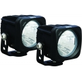 OPTIMUS SQUARE BLACK 1 10W LED 20� MEDIUM KIT OF 2 LIGHTS