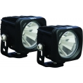 OPTIMUS SQUARE BLACK 1 10W LED 60� FLOOD KIT OF 2 LIGHTS