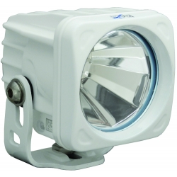 OPTIMUS SQUARE WHITE 1 10W LED 60� FLOOD