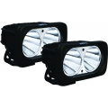 OPTIMUS SQUARE BLACK 2 10W LEDS 10� NARROW KIT OF 2 LIGHTS