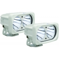 OPTIMUS SQUARE WHITE 2 10W LEDS 10� NARROW KIT OF 2 LIGHTS