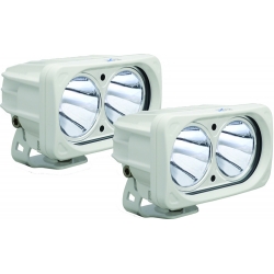 OPTIMUS SQUARE WHITE 2 10W LEDS 10� NARROW KIT OF 2 LIGHTS