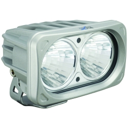 OPTIMUS SQUARE SILVER 2 10W LEDS 20� MEDIUM